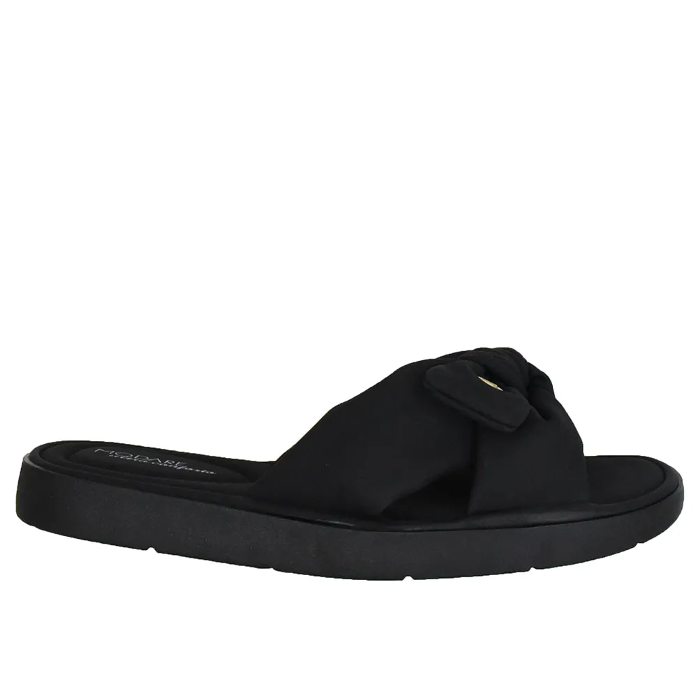 Chinelo Modare Acolchoado com Laço Feminino Preto