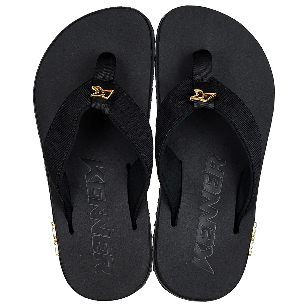 Chinelo Kenner Kivah Preto Masculino