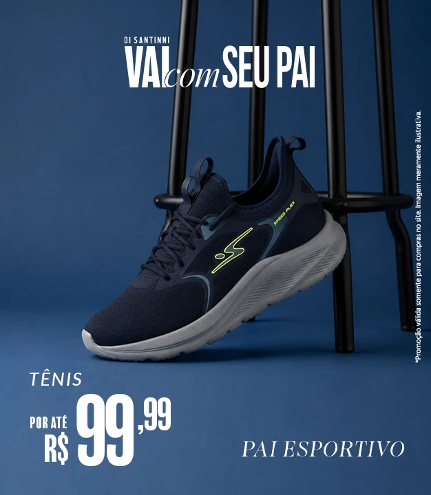 Tênis até R$ 99,99