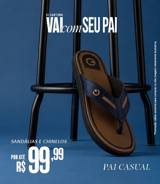 Chinelos e Sandálias até R$ 99,99